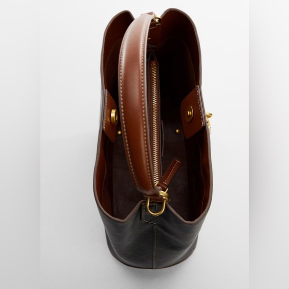 Shopper Bag with Padlock - Picture 3 of 3